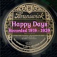 Happy Days Recorded 1919 - 1929 CD018